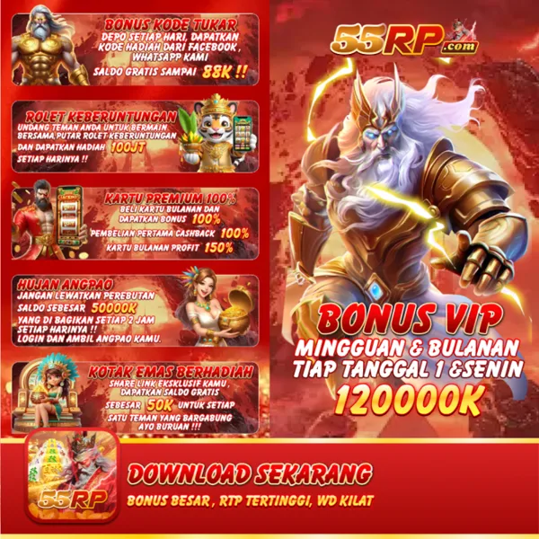55RP Slot Anti Rungkad Indonesia